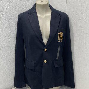 Polo Ralph Lauren Women’s Chic Jacquard Blazer – Navy – Size 12